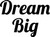 Dream Big - Wall Decor