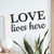 Love Lives Here - Wall Decor