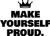 Make Yourself Proud (Crown) - Wall Decor