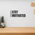 Stay Motivated - Wall Decor
