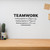 Teamwork Coming Together Is Beginning Keeping Together Is Progress - Wall Decor