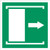 Door Slides Right to Open Safe Condition - IMO Glow Label
