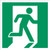 Emergency Exit Right Safe Condition - IMO Glow Label