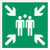Evacuation Assembly Point Safe Condition - IMO Glow Label