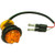 Buyers .75" Round Marker Clearance Lights - 1 LED Amber With Male Bullets - 5627521 - Pkg Qty 10