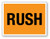 Rush Orange - Shipping Label