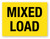 Mixed Load Yellow - Shipping Label