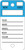 New-Used Blue/White - Auto Dealership Key Tags
