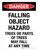 Danger: Falling Object Hazard - Trees Or Parts Of Trees May Fall At Any Time Portrait - Wall Sign