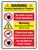 Warning: Forestry Operation in Progress Please Follow all Signs Portrait - Wall Sign