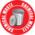 Chemical Waste Icon Red Circular - Floor Sign