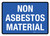 Non Asbestos Material Blue Landscape - Wall Sign