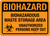 Biohazard: Biohazardous Waste Storage Area - Unauthorized Persons Keep Out Landscape - Wall Sign