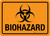 Biohazard with Icon Landscape - Wall Sign