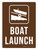 Boat Launch with Icon Portrait - Wall Sign