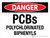 Danger: PCBs Polychlorinated Biphenyls Landscape - Wall Sign