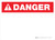 Danger ANSI Blank Landscape - Dry Erase Wall Sign