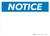 Notice OSHA Blank Landscape - Dry Erase Wall Sign