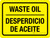 Waste Oil Bilingual Landscape - Wall Sign