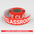 Allergy Safe Classroom: No Nuts - Smart Stripe Inline Printed Floor Tape