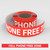 Cell Phone Free Zone - Smart Stripe Inline Printed Floor Tape
