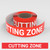 Cutting Zone - Smart Stripe Inline Printed Floor Tape