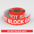 Do Not Block Gate - Smart Stripe Inline Printed Floor Tape