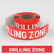 Drilling Zone - Smart Stripe Inline Printed Floor Tape