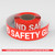 Hearing Protection And Safety Glasses Must Be Worn - Smart Stripe Inline Printed Floor Tape