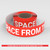 Please Keep 6Ft Of Space From Those Next To You - Smart Stripe Inline Printed Floor Tape