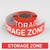 Storage Zone - Smart Stripe Inline Printed Floor Tape