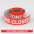 This Zone Closed Off - Smart Stripe Inline Printed Floor Tape