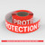 Wear Eye And Foot Protection Beyond This Point - Smart Stripe Inline Printed Floor Tape