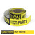 Caution: Hot Parts - Smart Stripe Inline Printed Floor Tape
