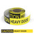 Caution: Heavy Door - Smart Stripe Inline Printed Floor Tape
