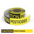 Caution: Pesticides - Smart Stripe Inline Printed Floor Tape