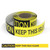 Caution: Keep This Aisle Clear - Smart Stripe Inline Printed Floor Tape
