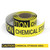 Caution: Chemical Storage Area - Smart Stripe Inline Printed Floor Tape