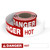 Danger: Hot - Smart Stripe Inline Printed Floor Tape