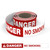 Danger: No Smoking - Smart Stripe Inline Printed Floor Tape