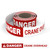Danger: Crane Overhead - Smart Stripe Inline Printed Floor Tape