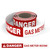 Danger: Gas Meter Room - Smart Stripe Inline Printed Floor Tape