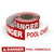 Danger: Pool Chemicals - Smart Stripe Inline Printed Floor Tape