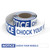 Notice: Chock Your Wheels - Smart Stripe Inline Printed Floor Tape