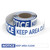Notice: Keep Area Clean - Smart Stripe Inline Printed Floor Tape
