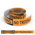 Warning: No Trespassing - Smart Stripe Inline Printed Floor Tape