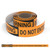 Warning: Do Not Enter Authorized Personnel Only - Smart Stripe Inline Printed Floor Tape