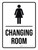 Changing Room Women Portrait - Wall Sign