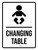 Changing Table Portrait - Wall Sign