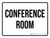 Conference Room White Landscape - Wall Sign